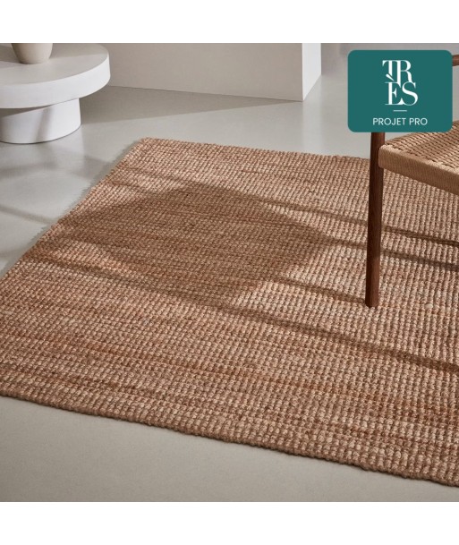 Tapis Madelin en jute naturel 160x 230 cm Par le système avancé 