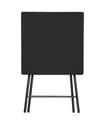 Ensemble Table pliante avec 2 chaises PVC Noire pour bénéficier 