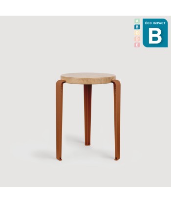 Tabouret LOU en bois de forêts durables, Haut. 45cm - TIPTOE x HEJU de votre