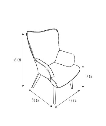 Fauteuil Helsinki Enfant Fourrure Blanc Paris Déstockage Promo