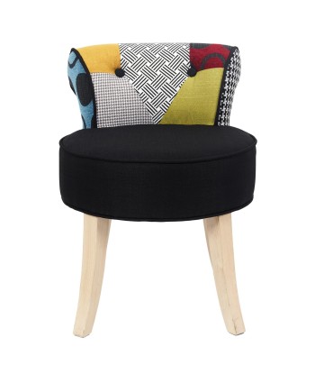 Tabouret Eleonor Patchwork Multicolore En savoir plus