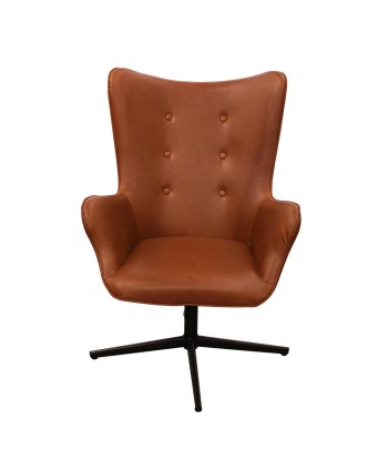 Fauteuil Pivotant Design Helsinki Marron plus qu'un jeu 