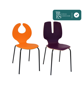 Les 10 chaises colorés Tsé&Tsé Pour