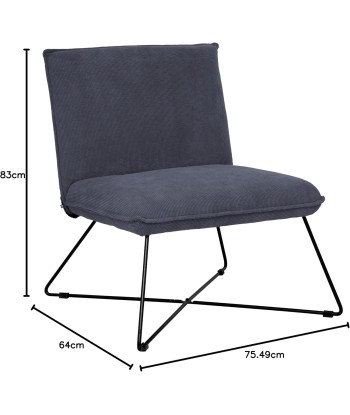 Fauteuil En Velours Moana Gris Jusqu'à 80% De Réduction