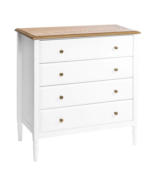 Commode 4 tiroirs Solen Blanc de la marque