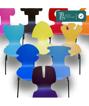 Les 10 chaises colorés Tsé&Tsé Pour