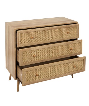 Commode 3 Tiroirs Bali Beige s'inspire de l'anatomie humaine