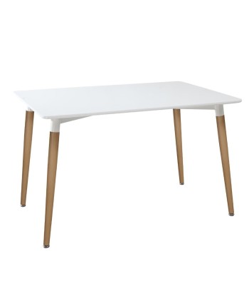 Table à diner Roka 150x80 Blanc l'achat 