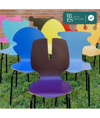 Les 10 chaises colorés Tsé&Tsé Pour