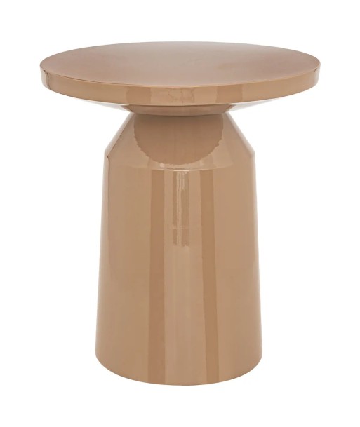 Table À Café Totem Sita Métal Beige s'inspire de l'anatomie humaine