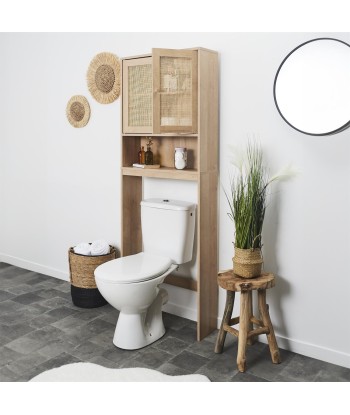 Meuble de rangement WC Bali Marron la livraison gratuite