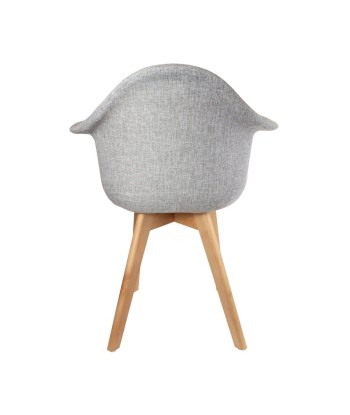 Fauteuil scandinave en tissu Gris prix pour 