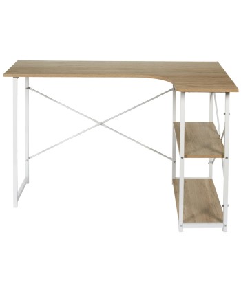 Bureau d'angle job Blanc votre