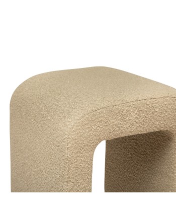 Pouf Sevi bouclette Beige À commander