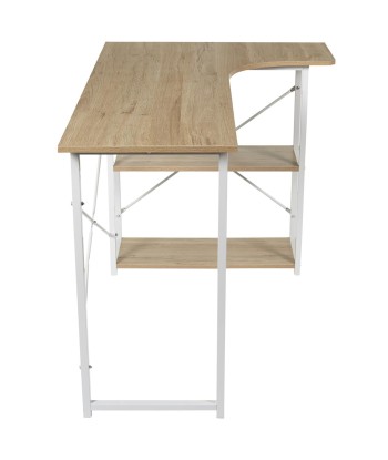 Bureau d'angle job Blanc votre