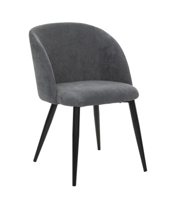 Fauteuil Céleste En Velours Gris à prix réduit toute l'année