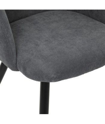 Fauteuil Céleste En Velours Gris à prix réduit toute l'année