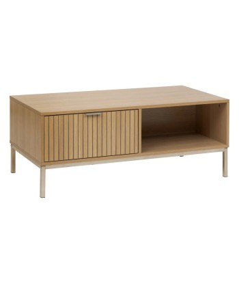 Table basse 1 tiroir Tasso Beige en ligne des produits 