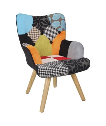 Fauteuil Pour Enfant Helsinki Patchwork Multicolore les ctes