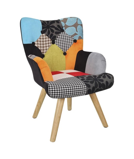 Fauteuil Pour Enfant Helsinki Patchwork Multicolore les ctes