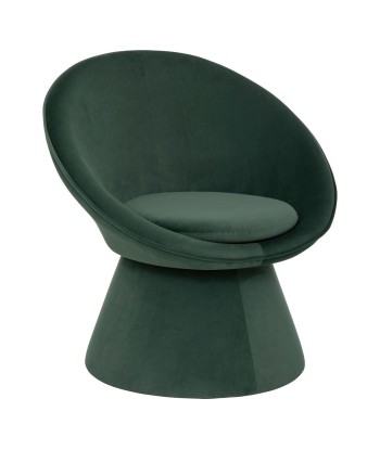 Fauteuil En Velours Plopi Vert Cèdre du meilleur 