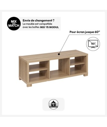 Meuble TV Bivoak Beige chez Cornerstreet bien 