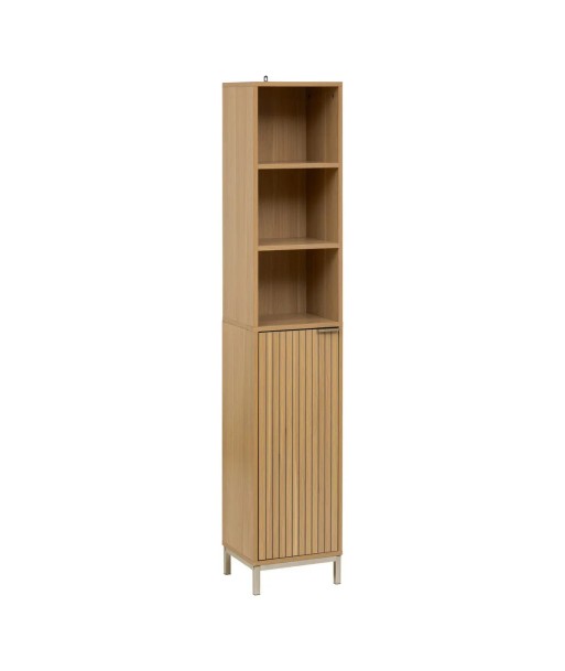 Colonne 1 Porte Effet En Bois Tasso Beige des créatures d'habitude