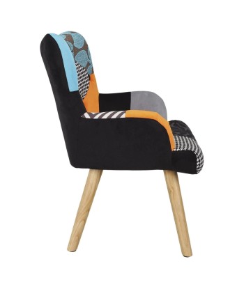 Fauteuil Pour Enfant Helsinki Patchwork Multicolore les ctes