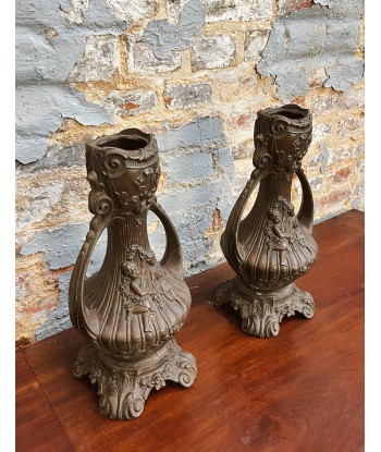 Paire de vases sur le site 