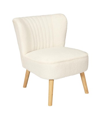 Fauteuil Bouclette Erika Blanc pour bénéficier 