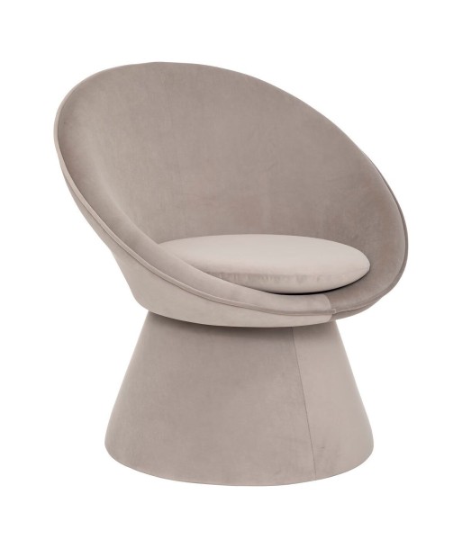 Fauteuil En Velours Plopi Gris Par le système avancé 