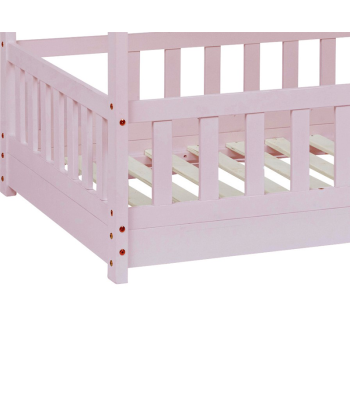 Lit cabane enfant Bosco Rose 90x190 vente chaude votre 