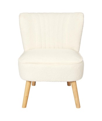 Fauteuil Bouclette Erika Blanc pour bénéficier 