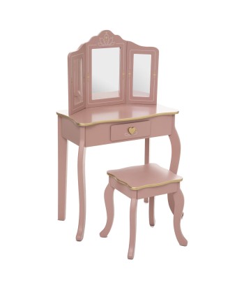 Coiffeuse pour enfant avec tabouret Sissi Rose suggérées chez