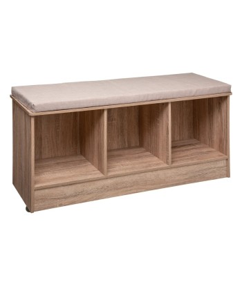 Banc de rangement 3 cases Mix Naturel prix