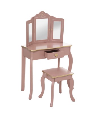 Coiffeuse pour enfant avec tabouret Sissi Rose suggérées chez