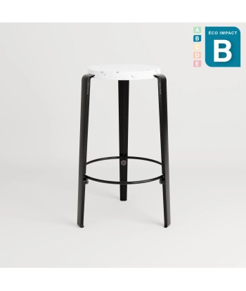 Tabouret MI-LOU en plastique recyclé, hauteur 66 cm À commander