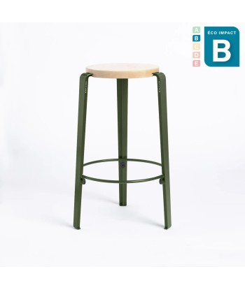 Tabouret MI LOU en bois de forêts durables, hauteur 66 cm Amélioration de cerveau avec