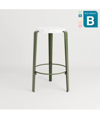 Tabouret MI-LOU en plastique recyclé, hauteur 66 cm À commander