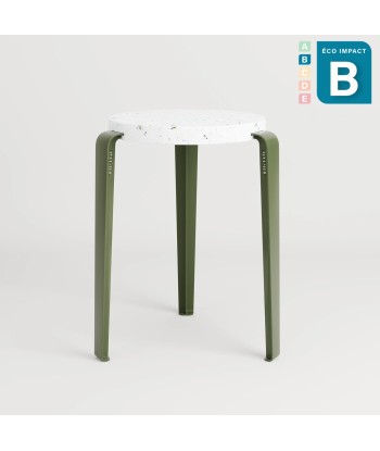 Tabouret LOU en plastique recyclé, hauteur 45cm soldes