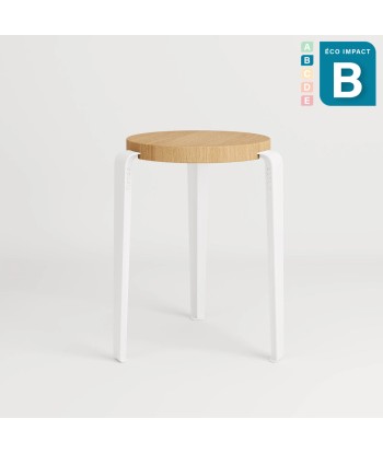 Tabouret LOU en bois de forêts durables, hauteur 45cm Jusqu'à 80% De Réduction