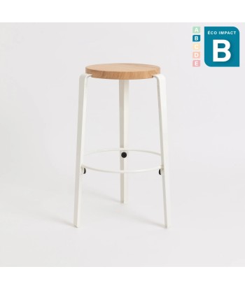 Tabouret MI LOU en bois de forêts durables, hauteur 66 cm Amélioration de cerveau avec