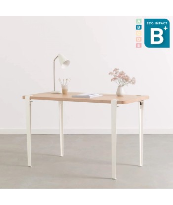 Bureau NOMA en bois de forêts durables et acier, 120 x 60cm 2023