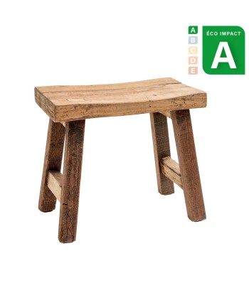 Tabouret de ferme en bois recyclé Découvrez la collection