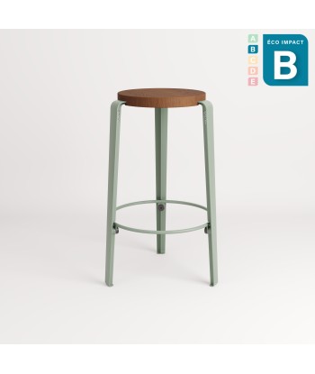 Tabouret MI LOU en bois de forêts durables, hauteur 66 cm Amélioration de cerveau avec