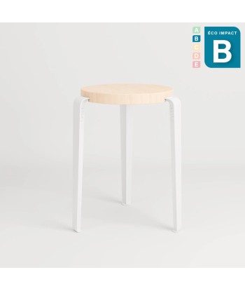 Tabouret LOU en bois de forêts durables, hauteur 45cm Jusqu'à 80% De Réduction