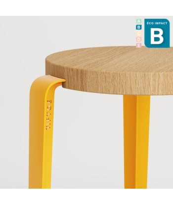 Tabouret LOU en bois de forêts durables, hauteur 45cm Jusqu'à 80% De Réduction