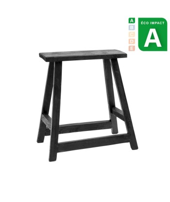 Tabouret rectangulaire Chinois en bois recyclé Amélioration de cerveau avec