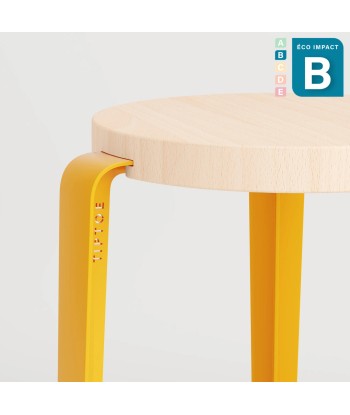 Tabouret LOU en bois de forêts durables, hauteur 45cm Jusqu'à 80% De Réduction