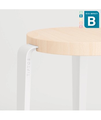 Tabouret LOU en bois de forêts durables, hauteur 45cm Jusqu'à 80% De Réduction